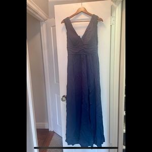 Amazie Emarie Bridesmaid Dress - Navy